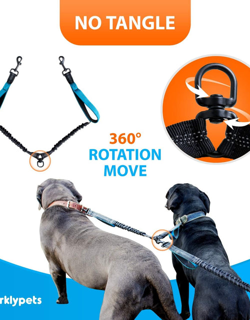 Load image into Gallery viewer, Hands-Free Dog Leash for Medium and Large Dogs – Professional Harness with Reflective Stitches for Training, Walking, Jogging and Running Your Pet
