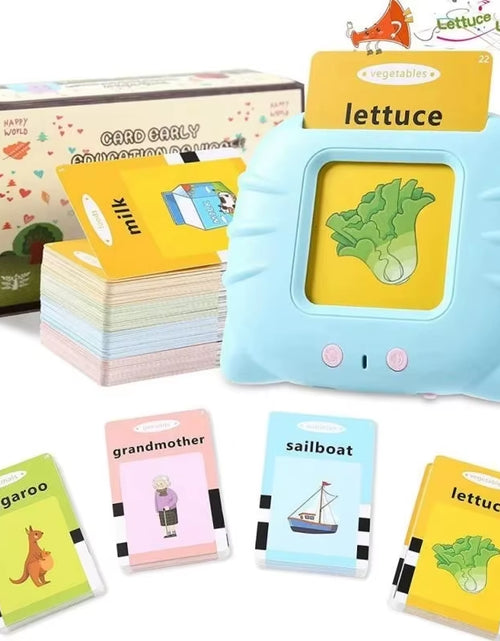 Load image into Gallery viewer, SmartSpeak Cards – Interactive Talking Flash Cards for Preschool Learning &amp; Early Reading
